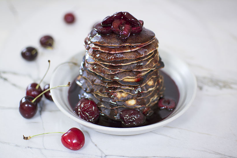 Pancakes & Cherries