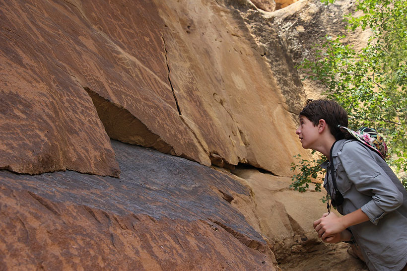 Ben & Petroglyphs