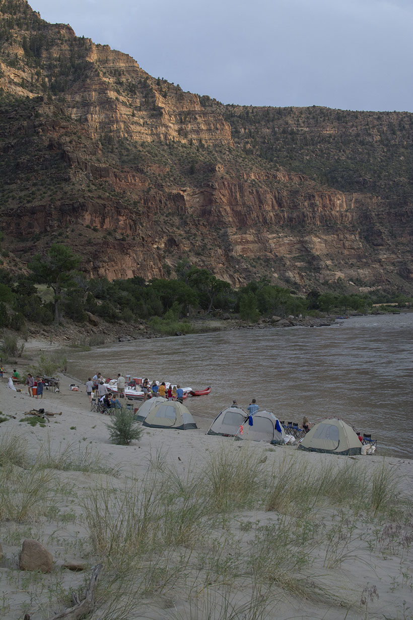 Tents on the River