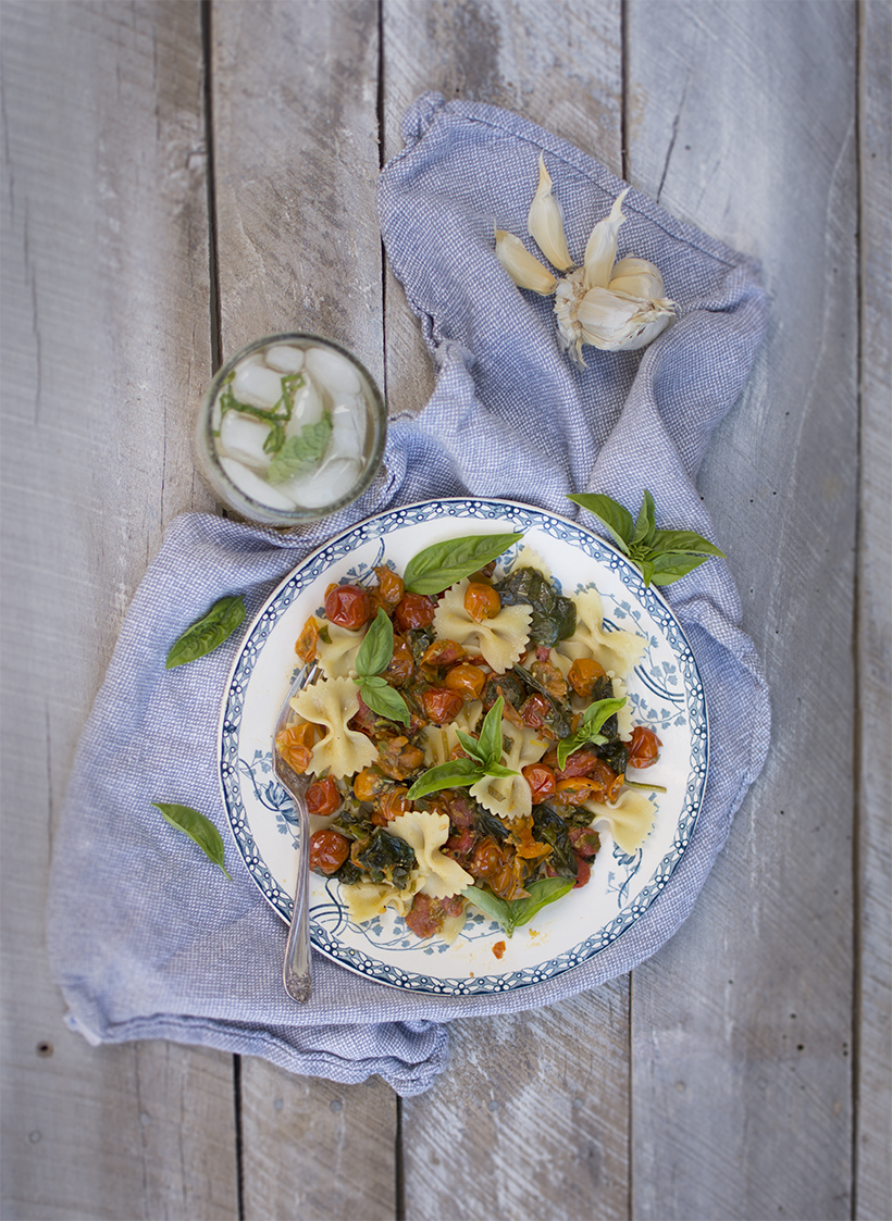 Picnic Pasta Overhead