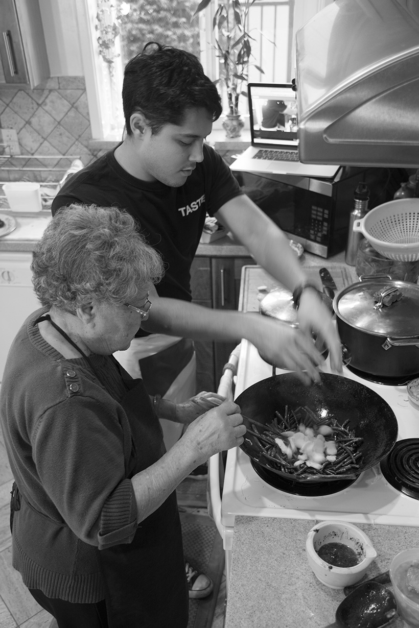 Kevin & Pao-Pao B&W
