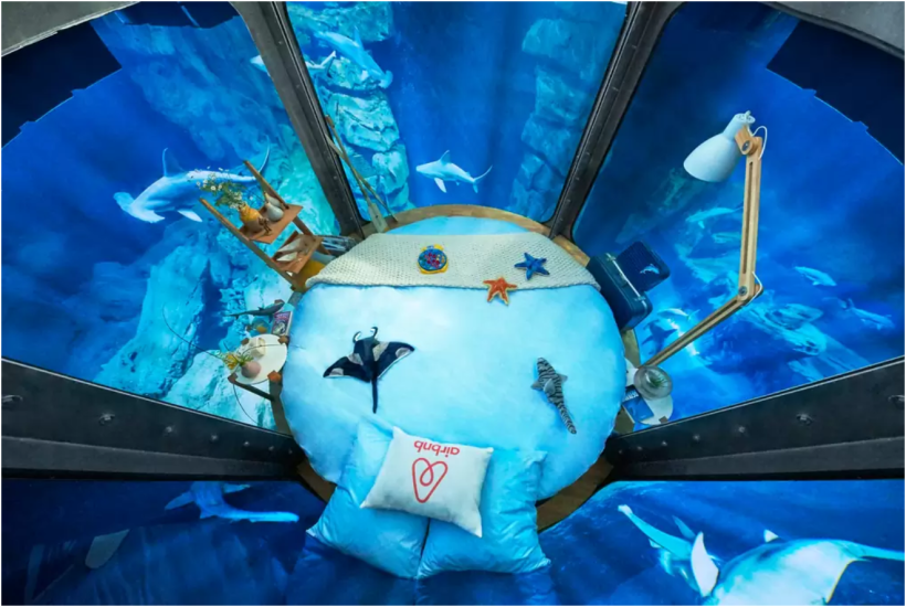 L'Aquarium de Paris shark tank