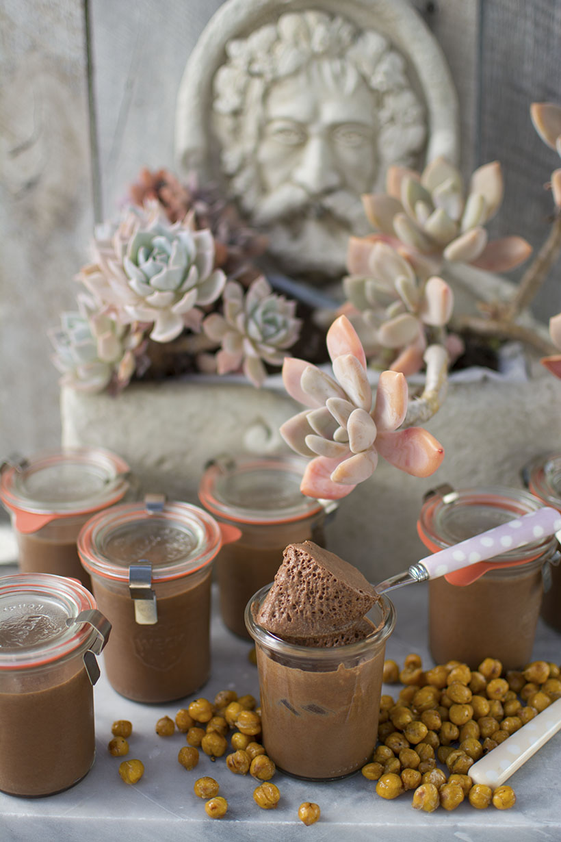 Aquafaba Chocolate Mousse